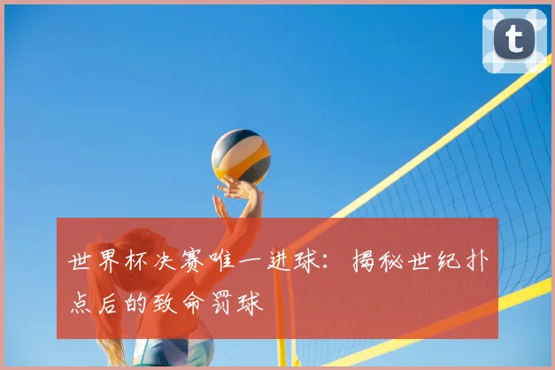世界杯决赛唯一进球:揭秘世纪扑点后的致命罚球